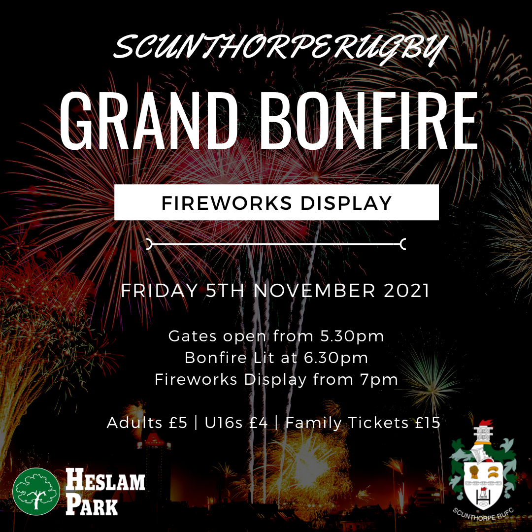 Bonfire Night Scunthorpe Rugby Club