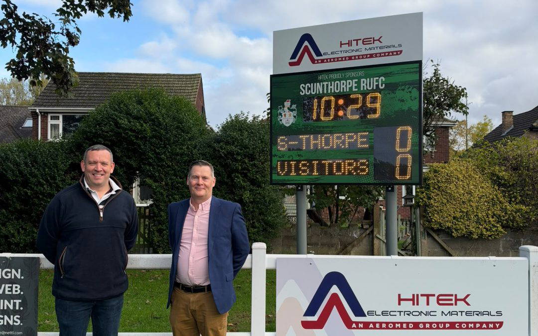Scunthorpe Rugby Club Announces New Partnership with HITEK